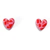 Tomfoolery Red Heart Studs Best