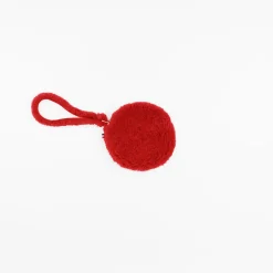 Tomfoolery Red Merino Sheepskin Coin Purse Fashion