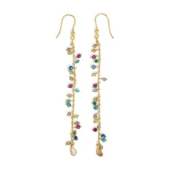 Tomfoolery Ribes Polki Gemstone Drop Earrings Best