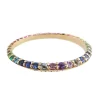 Tomfoolery Ring of Salt Gemstone Rainbow Ring Discount