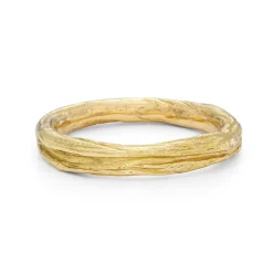Tomfoolery Ripple Fine Gold Ring Best