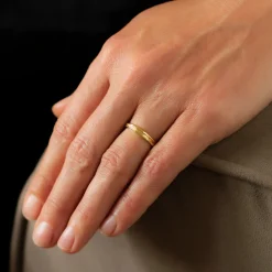 Tomfoolery Ripple Fine Gold Ring Best