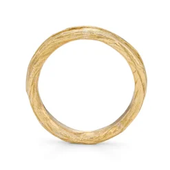 Tomfoolery Ripple Fine Gold Ring Best