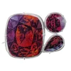 Tomfoolery Rita Gemstone Brooch Ruby Best