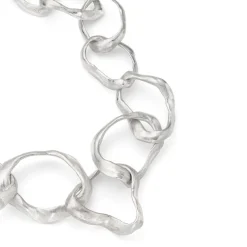 Tomfoolery Rock Drawing Silver Necklace Online