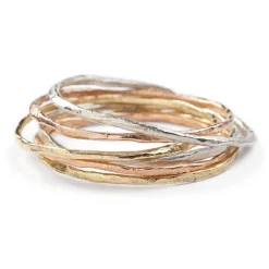 Tomfoolery Rock Fine Bangle Silver Online