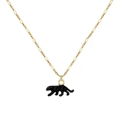 Tomfoolery Roma Enamel Panther Espirit Pendant Discount