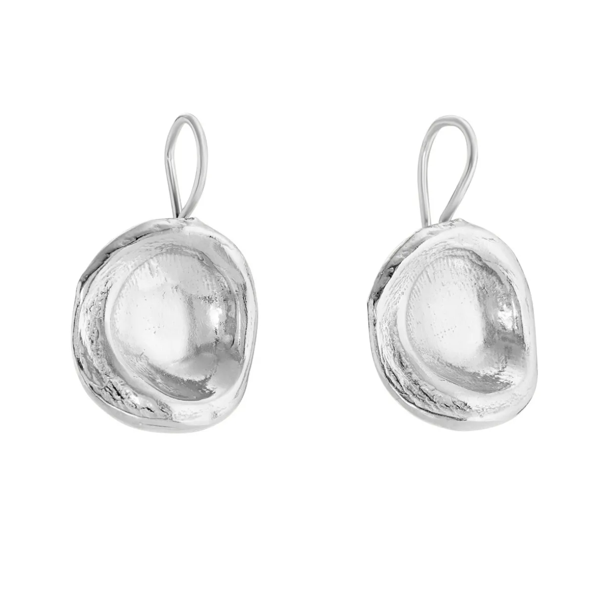 Tomfoolery Roma Silver Drop Earrings Discount