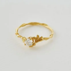 Tomfoolery Rosa Alba Diamond Ring Best