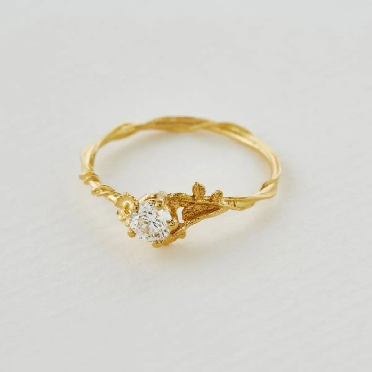 Tomfoolery Rosa Alba Diamond Ring Best