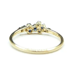 Tomfoolery Rose Bush Ring with Blue Sapphire Best