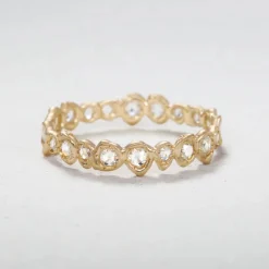 Tomfoolery Rose Cut Diamond Eternity Band Online