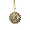 Tomfoolery Rosette Diamond Pendant Hot