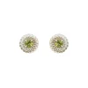 Tomfoolery Rosette Silver Studs(Out of Stock) Clearance