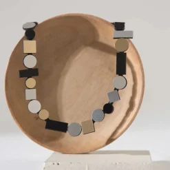 Tomfoolery Round Bauhaus Necklace Online