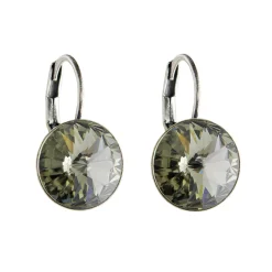 Tomfoolery Round Dome Flip Hook Earring Small Fashion