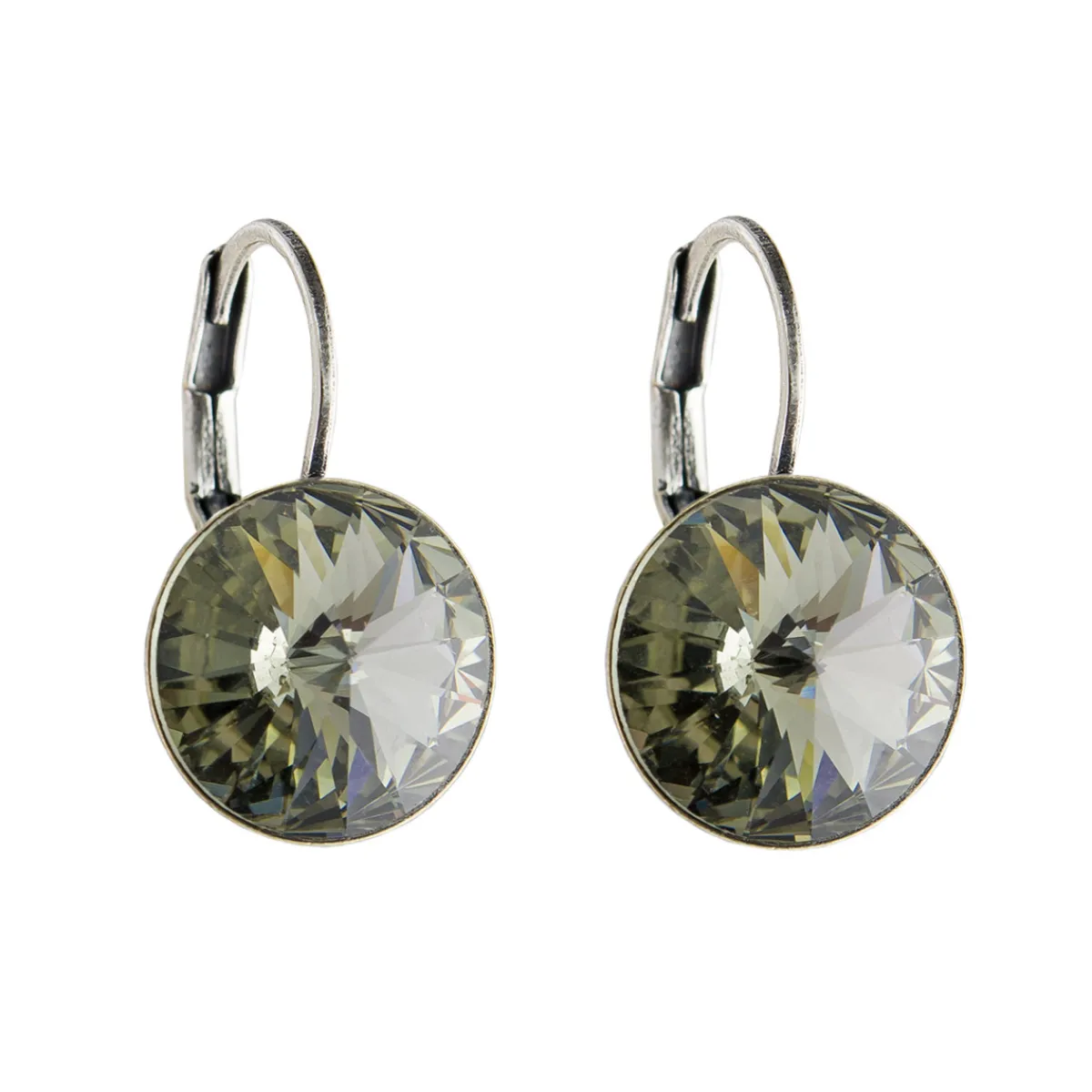 Tomfoolery Round Dome Flip Hook Earring Small Fashion