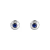 Tomfoolery Round Silver Gemstone Studs Best