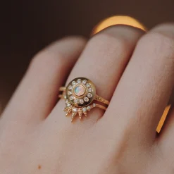 Tomfoolery Royal Dynasty Lunari UFO Ring Discount