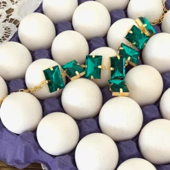Tomfoolery Sabrosita Necklace in Emerald Sale
