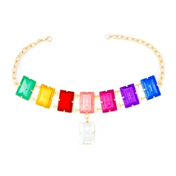 Tomfoolery Sabrosita Necklace in Rainbow Sale