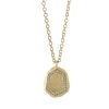 Tomfoolery Salt & Pepper Diamond Faceted Tag Pendant Discount