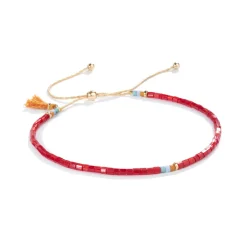Tomfoolery Sam Bracelet in Ruby Clearance
