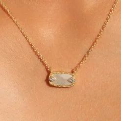 Tomfoolery Sangha Mother of Pearl Pendant New