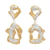 Tomfoolery Saorsa Irregular Drop Earrings Discount