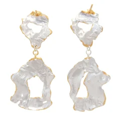 Tomfoolery Saorsa Irregular Drop Earrings Discount