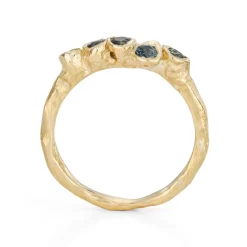 Tomfoolery Sapphire Barnacle Bay Ring New