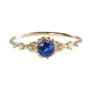 Tomfoolery Sapphire, Diamond & Pearl Clara’s Dream Ring Hot