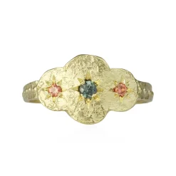 Tomfoolery Sapphire Rustic Cloud Ring Discount