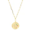 Tomfoolery Sapphire, Tsavorite & Pearl Pendant Necklace Sale