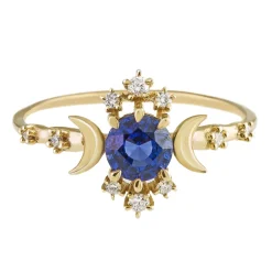 Tomfoolery Sapphire Wandering Star Ring(Out of Stock) Best