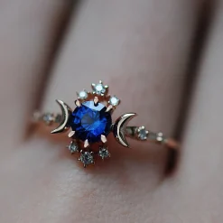 Tomfoolery Sapphire Wandering Star Ring(Out of Stock) Best