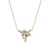 Tomfoolery Scatter Champagne Diamond Grand Cascade Pendant Outlet