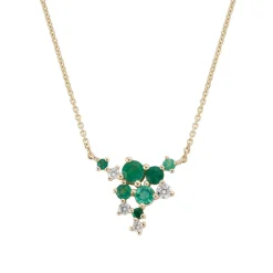 Tomfoolery Scatter Emerald Grand Cascade Pendant Sale
