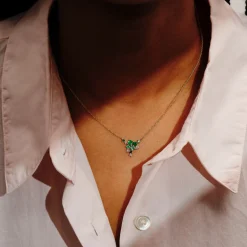 Tomfoolery Scatter Emerald Grand Cascade Pendant Sale