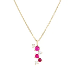 Tomfoolery Scatter Ruby Cascade Pendant Sale