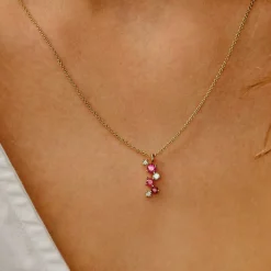 Tomfoolery Scatter Ruby Cascade Pendant Sale