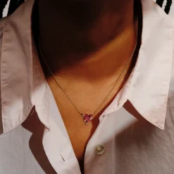 Tomfoolery Scatter Ruby Grand Cascade Pendant Online