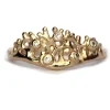 Tomfoolery Scattered Diamonds Coral Reef Ring Clearance