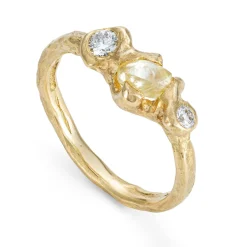 Tomfoolery Seabed Ocean Diamond Ring New