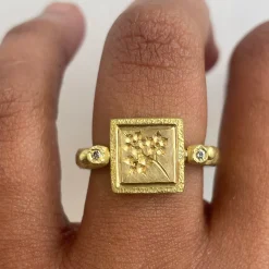 Tomfoolery Seasons & Time Art Ring Outlet