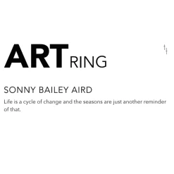 Tomfoolery Seasons & Time Art Ring Outlet