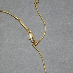 Tomfoolery Serpent Crystal Drop Necklace New