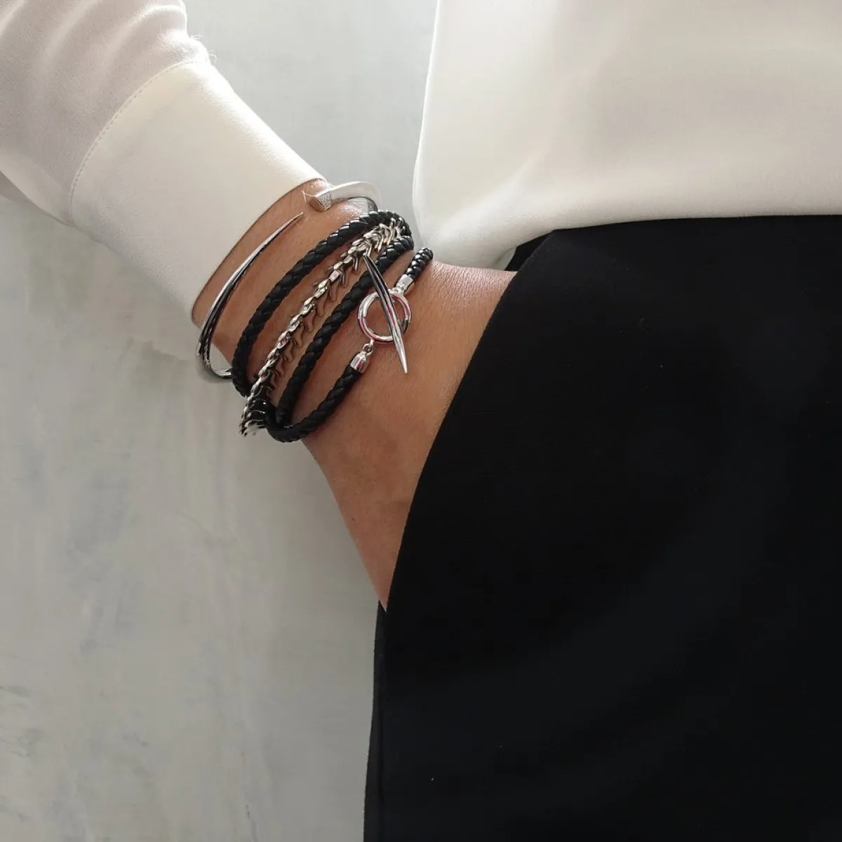 Tomfoolery Serpents Trace Wide Bracelet Clearance