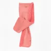Tomfoolery Sheepskin Bubblegam Pink Scarf Hot