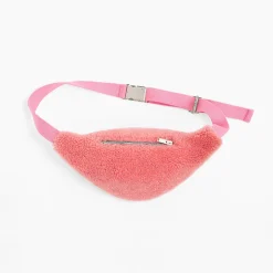 Tomfoolery Sheepskin Bubblegum Pink Bum Bag(Out of Stock) Discount